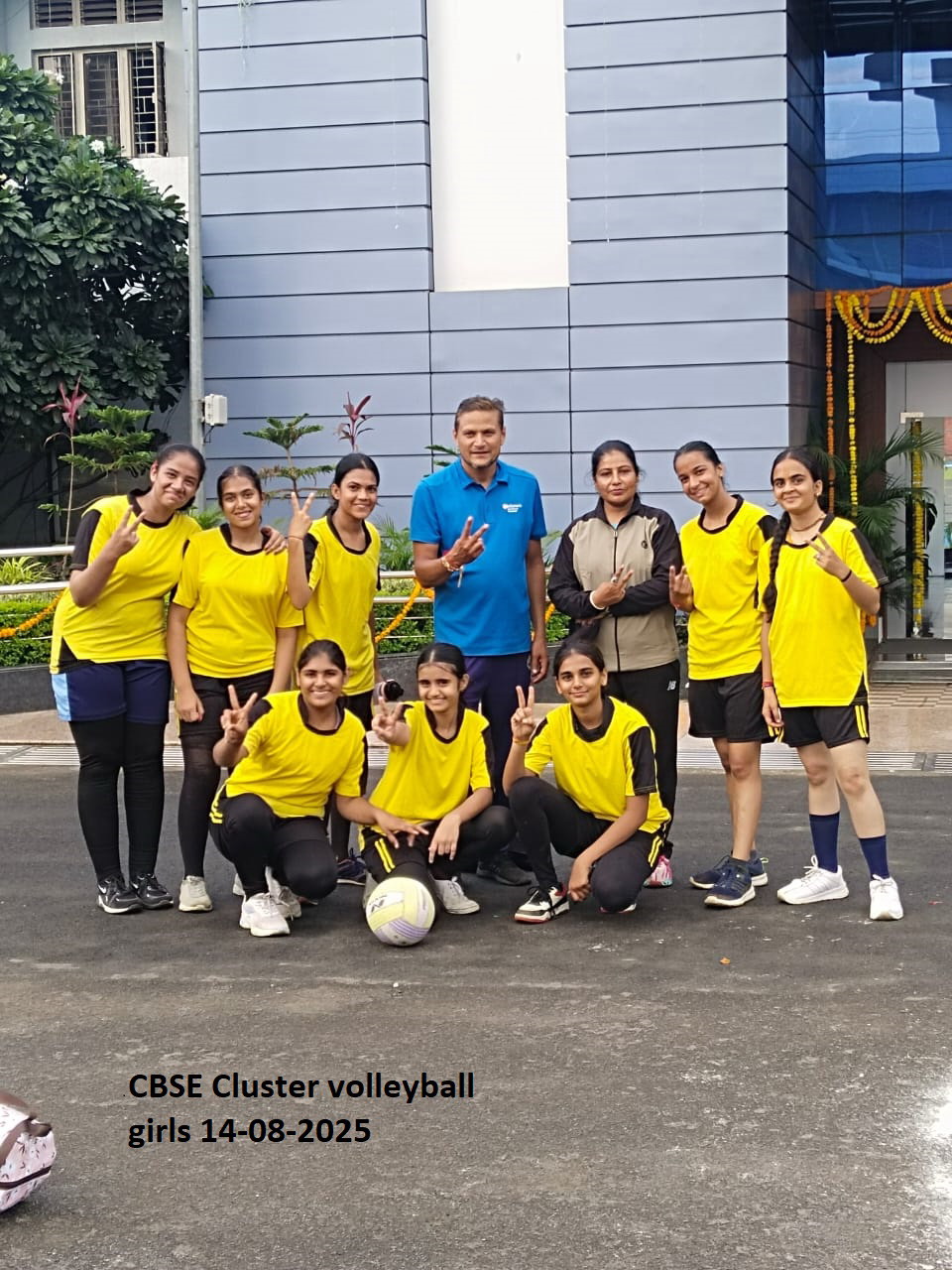 CBSE Volleyball Cluster Girls